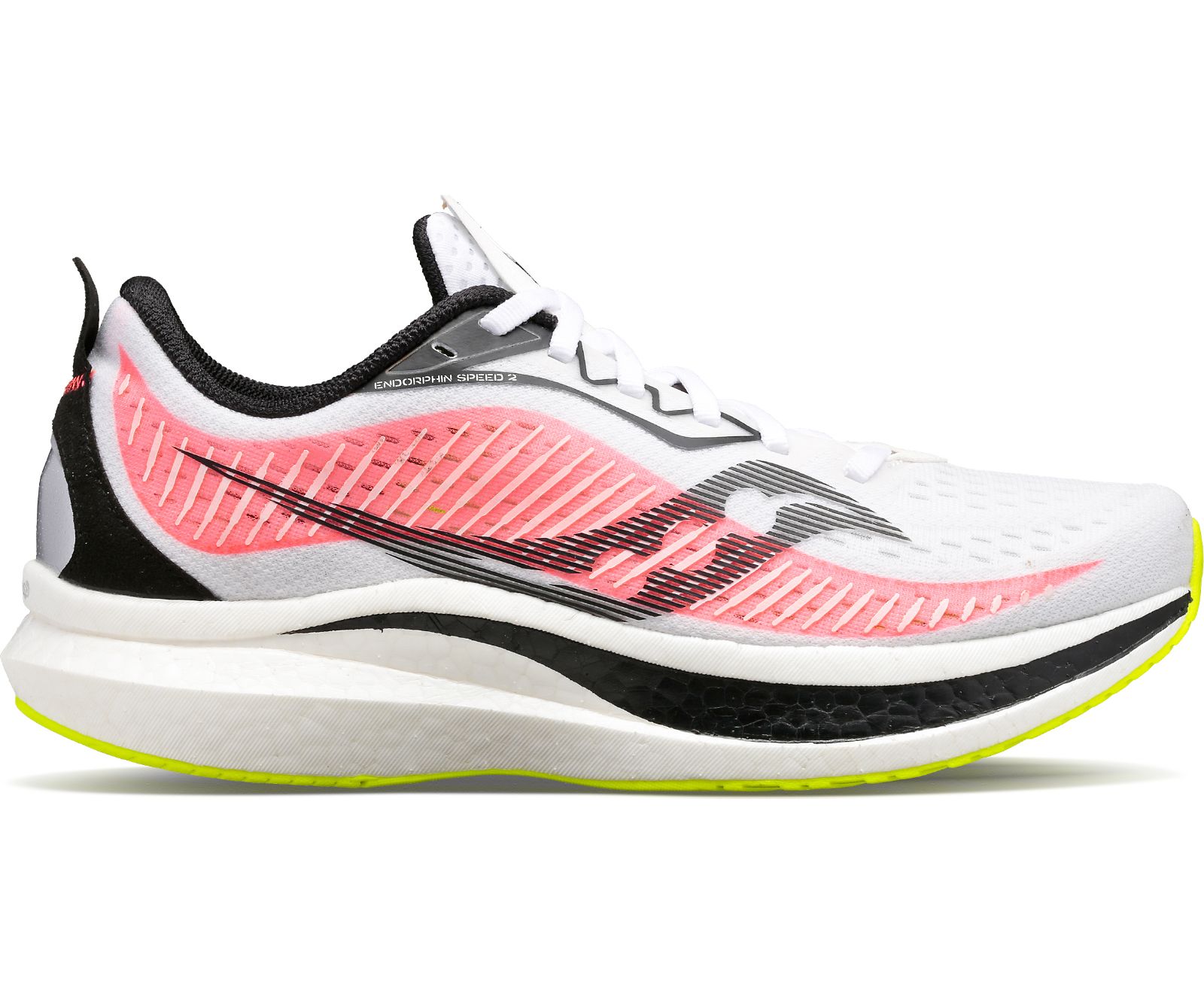 Tenis Para Correr Saucony Endorphin Speed 2 Hombre Blancos Rojos | México 477OKIR